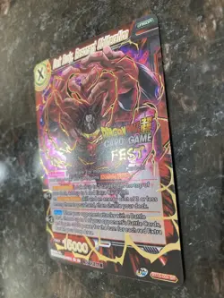 Dark Broly Resonant Obliteration Dragon Ball Super Card Game FEST GOLD STAMP NM - Image 2