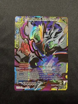 Dragon Ball Super Card Game Fused Zamasu Divine Providence BT7-123 SPR NM - Image 1