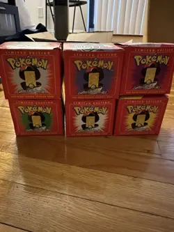 Pokemon 23k Burger King Gold Plated Trading Card Set Red Box Lot Of 6 SEE BELOW - Image 1