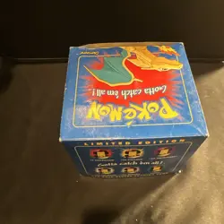 Pokemon Charizard Trading Card 23k Gold Plated 1999 Burger King New In Box - Image 4