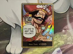 One Piece TCG English OP13 GOLD Don!! Card - Carrying On His Will - Image 1
