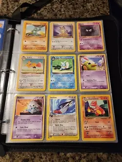 Huge Pokemon Collection Binder Vintage Lot of Cards Rare WoTC E-Reader Etc - Image 4