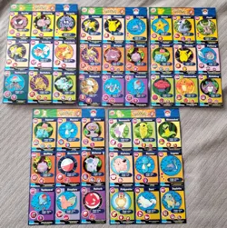 1999 BURGER KING ~ POKEMON CARDS UNCUT SHEETS COMPLETE FULL 20 PAGE SET - NM / M - Image 4