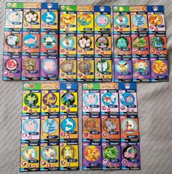 1999 BURGER KING ~ POKEMON CARDS UNCUT SHEETS COMPLETE FULL 20 PAGE SET - NM / M - Image 5