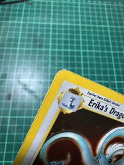 Pokemon Card Erika's Dragonair 4/132 Holo Rare Gym Heroes Set WOTC LP - Image 4