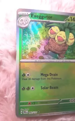 2 CARDS Pokemon TCG Poke Ball Pattern Exeggutor 002 Earthen Vessel 106 Prismatic - Image 3