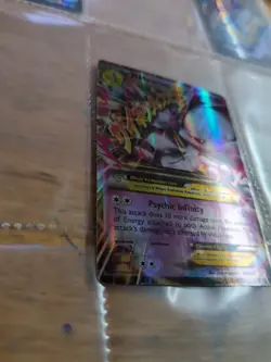 Mega M Mewtwo EX 64/162 Ultra Rare XY Breakthrough Pokemon Card 2016 Edition - Image 2