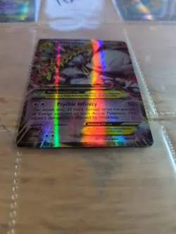 Mega M Mewtwo EX 64/162 Ultra Rare XY Breakthrough Pokemon Card 2016 Edition - Image 3