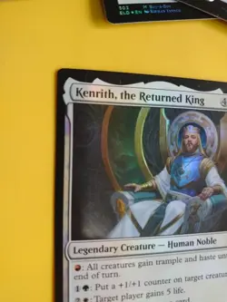 Kenrith, the returned king FOIL mythic Throne of Eldraine Rare. MTG Card. - Image 3
