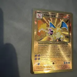 Pokemon TCG Charizard 4/102 Celebrations Gold Metal Card - Image 2