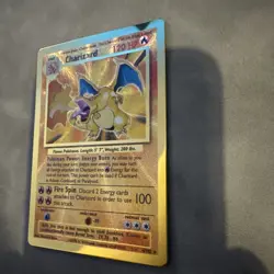Pokemon TCG Charizard 4/102 Celebrations Gold Metal Card - Image 3