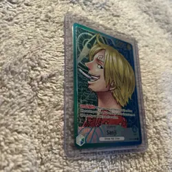 One Piece Card Game TCG Sanji OP02-026 Alt Art Leader - Image 3