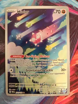 Pokemon Card - Minior 201/182 Illustration Rare - Paradox Rift - NM {472} - Image 2