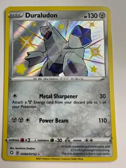 Pokemon Card Duraludon SV092/SV122 Shining Fates Shiny Vault Holo Rare NM - Image 1
