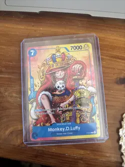 Monkey.D.Luffy (2nd Anniversary Stamped Promo) P-043 One Piece Promotion Cards - Image 1