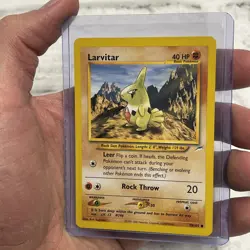 Pokemon TCG Larvitar 70/105 Neo Destiny Common Unlimited Vintage Card NM WOTC - Image 2