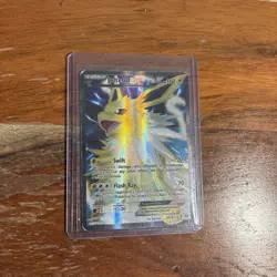 Pokemon Jolteon EX TCG 28a/83 Generations Alt Art 2017 Holo Rare Card - Image 1