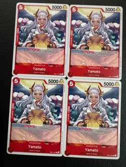 EB01-007 Yamato : Common One Piece English TCG Card : X4 - Image 1