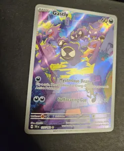 Gastly 177/162 SV05: Temporal Forces Holo Illustration Rare / IR Pokemon Card NM - Image 4