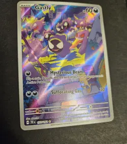 Gastly 177/162 SV05: Temporal Forces Holo Illustration Rare / IR Pokemon Card NM - Image 5