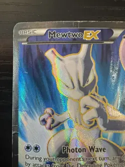 Pokemon Mewtwo EX Holo Full Art Ultra Rare TCG Card 157/162 - Image 2