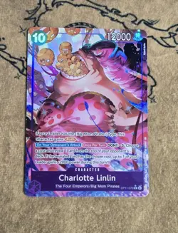 One Piece Card Game Charlotte Linlin (Alternate Art) OP11-073 Rare NM English - Image 1