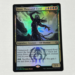 ​Izoni, Thousand-Eyed 050/127 GK1 Foil Rare Magic The Gathering MTG LP - Image 1