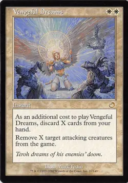 Vengeful Dreams *Rare* Magic MtG x1 Torment SP - Image 1