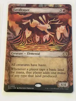 Lavaleaper Showcase Lorwyn Eclipsed 318 - Image 1