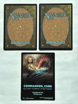 MTG ** 2x PHYREXIAN TRINIFORM ** 1x ALTERED Hand Painted ** Commander ** MAGIC - Image 5