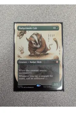 MTG Avatar: Badgermole Cub Alt Art M0326 - Image 1