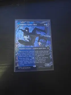 Symbiote Spider-Man (Borderless) [Marvel's Spider-Man] Foil Near Mint - Image 1