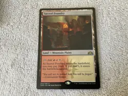 Magic the Gathering MTG 1x Sacred Foundry Guilds of Ravnica Pack Fresh - Image 1
