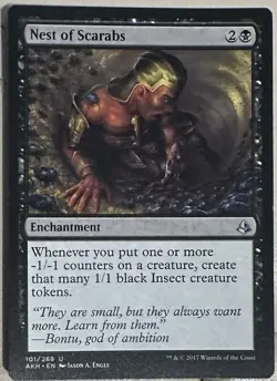 Nest of Scarabs Amonkhet Mtg Magic The Gathering - Image 1