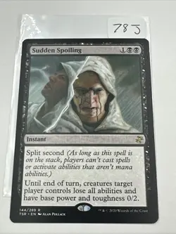 1x Sudden Spoiling LP-Mint, English Time Spiral Remastered MTG Magic - Image 2