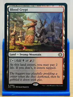 Magic the Gathering MTG ECL Blood Crypt 262 Regular Near Mint - Image 1