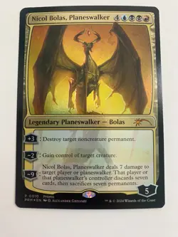 MTG - Nicol Bolas, Planeswalker #10 - Unique and Miscellaneous Promos FOIL - Image 1