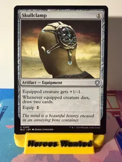 Skullclamp U Commander: Bloomburrow 283 NM - Image 1