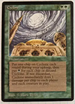 Cyclone LP Uncommon MTG Arabian Nights Magic the Gathering - Image 1