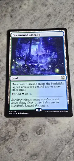 Dreamroot Cascade Commander: Modern Horizons 3 Regular Land Rare MTG NM - Image 1