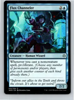 Magic the Gathering Flux Channeler War of the Spark MTG Free Shipping! - Image 1