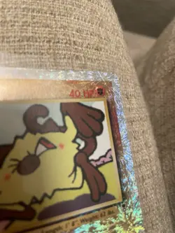 Pokemon TCG Mankey 81/110 Legendary Collection Reverse Holo HP/Damaged - Image 2