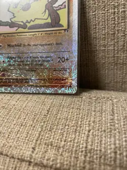 Pokemon TCG Mankey 81/110 Legendary Collection Reverse Holo HP/Damaged - Image 5