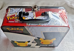 Pokemon 25th Anniversary Celebrations Treasure Chest Lunchbox Tin NEW/SEALED - Image 4