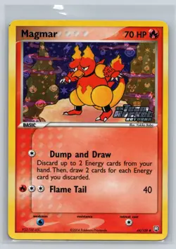 Pokemon Team Rocket Returns Magmar Reverse Holo #44/109 - Image 1