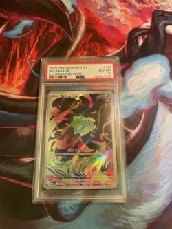 2025 POKEMON MEG EN-MEGA EVOLUTION #133 BULBASAUR ILLUSTRATION RARE PSA 10 - Image 1