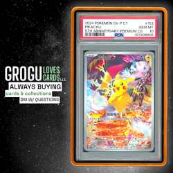 Pokemon - 2024 Chinese Pikachu #153 - 5th Anniversary Premium CS - PSA 10 GEM - Image 1