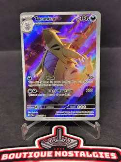 Tyranitar 222/193 - Illustration Rare - Paldea Evolved - Near Mint- Pokemon - Image 1