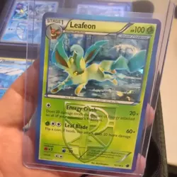 Leafeon (Team Plasma) Plasma Freeze #11 (2013) Rare LP Pokemon - Image 4