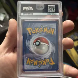 2008 Pokemon D & P Leafeon-Reverse Foil MD-BK Collection 2009 PSA 6 EX-MT # 24 - Image 2